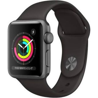 アップルウォッチ(Apple Watch)のapple watch 3(腕時計(デジタル))