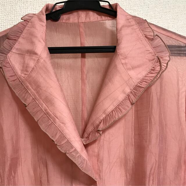 【美品】ROSASE CLUB ピンク ジャケット レディースのジャケット/アウター(テーラードジャケット)の商品写真