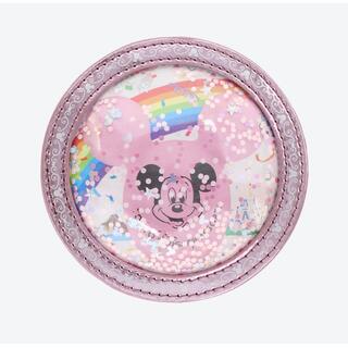 ミッキーマウス(ミッキーマウス)の東京ディズニーリゾート バルーン ミッキー ミラー 鏡 ピンク(キャラクターグッズ)
