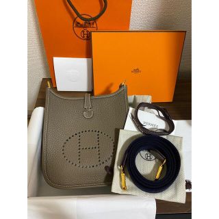 エルメス(Hermes)の【cherry様専用】新品 ミニエブリン エルメス エトゥープ tpm(ショルダーバッグ)