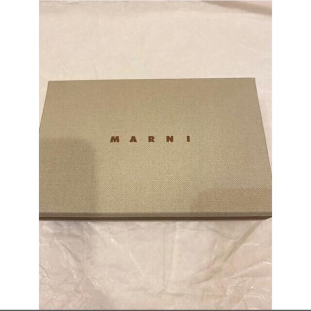 Marni(マルニ)のMARNI マルニ トリフォールド ウォレット 三つ折り財布　ライトグレー レディースのファッション小物(財布)の商品写真