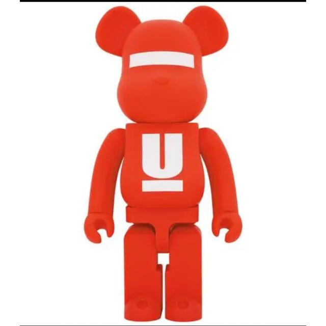 BE@RBRICK UNDERCOVER LOGO RED 1000％ ロゴおもちゃ/ぬいぐるみ