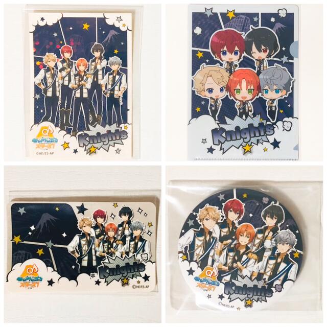新品☆あんスタ【Knights】富士急☆ステッカー&クリアファイル 新品☆あんスタ【Knights】富士急☆ステッカー&クリアファイル