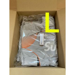 シュプリーム(Supreme)のSupreme Umbro Track Jacket Grey L(ナイロンジャケット)