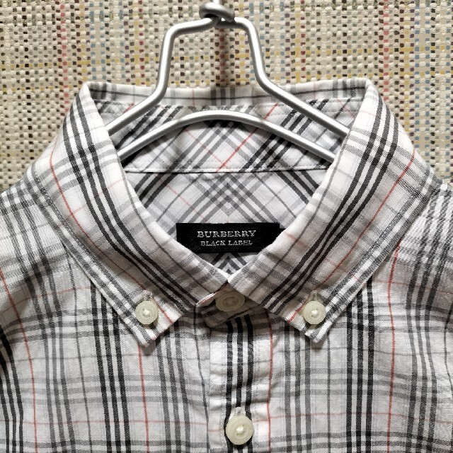 BURBERRY BLACK LABEL(バーバリーブラックレーベル)の大幅値下/七分袖シャツ　バーバリーブラックレーベル メンズのトップス(Tシャツ/カットソー(七分/長袖))の商品写真