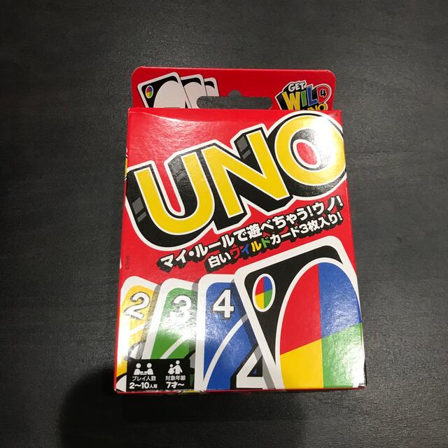 UNO ウノ　カードゲーム　新品未使用 エンタメ/ホビーのテーブルゲーム/ホビー(トランプ/UNO)の商品写真