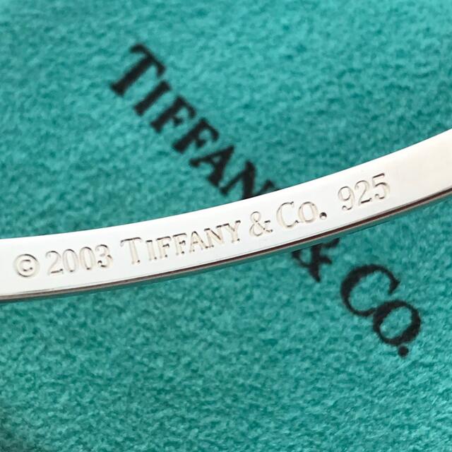 Tiffany & Co. - Tiffany オープンレクタングル バングル 希少の通販