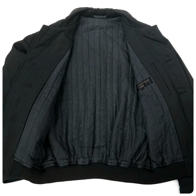 COMME des GARCONS - 80S コムデギャルソンオム 最高級ウールギャバ裏中綿キルトスポーツジャケットの通販 by まるい's shop|コムデギャルソンならラクマ