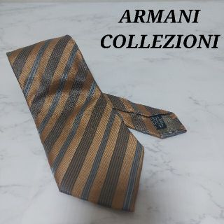 アルマーニ コレツィオーニ(ARMANI COLLEZIONI)の【ARMANI COLLEZIONI】ネクタイ/シルク１００％/レジメンタル(ネクタイ)