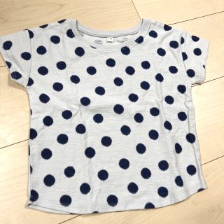 ムジルシリョウヒン(MUJI (無印良品))の新品　無印良品　ドット　Tシャツ(Tシャツ/カットソー)