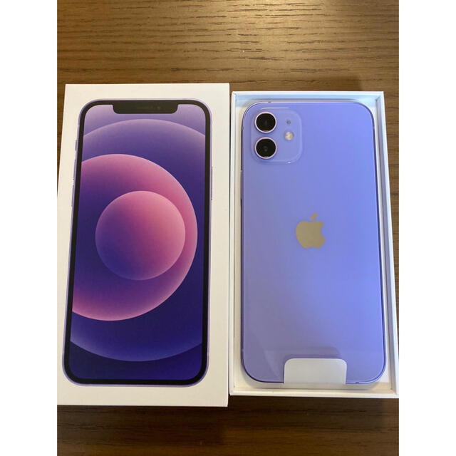 アップル iPhone12 64GB パープル 新品未使用品 SIMフリー アップル iPhone12 64GB パープル 新品未使用品 SIMフリー