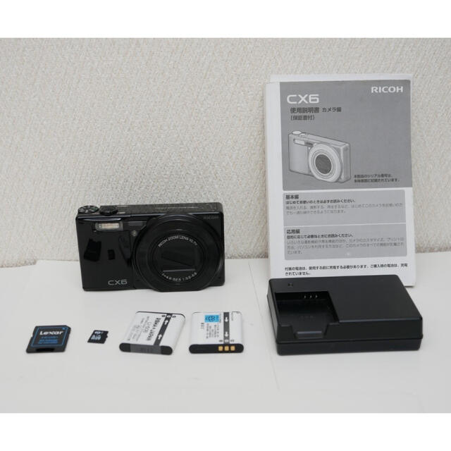 RICOH リコー CX CX6 BLACKRICOH