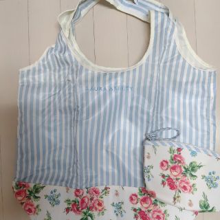 ローラアシュレイ(LAURA ASHLEY)の新品☆ローラアシュレイ エコバッグ マイバッグ Lサイズ(エコバッグ)