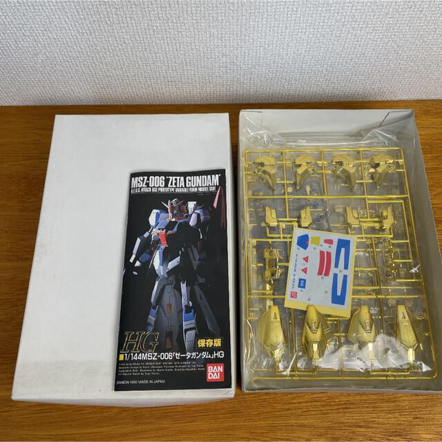 01103 ガンダム 非売品 ZガンダムHG ゴールドメッキ 未組立 - プラモデル