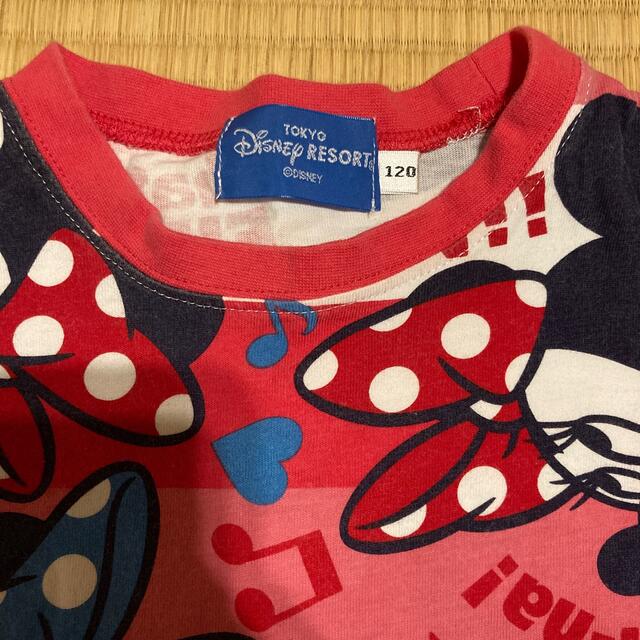 Disney(ディズニー)の東京ディズニーリゾート　ミニーTシャツ　130.120センチ キッズ/ベビー/マタニティのキッズ服男の子用(90cm~)(Tシャツ/カットソー)の商品写真