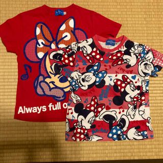 ディズニー(Disney)の東京ディズニーリゾート　ミニーTシャツ　130.120センチ(Tシャツ/カットソー)