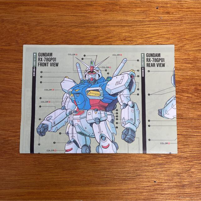 プラモデル】ガンダムRX-78 GP01 金メッキバージョン 賞品 - www