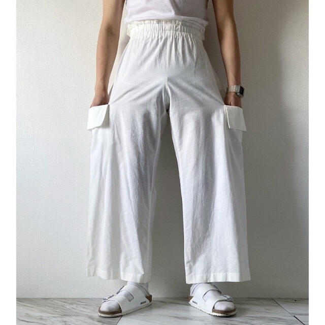 2019s/s yohji yamamoto ポケットデザイン 極太ワイドパンツ-tops.edu.ng