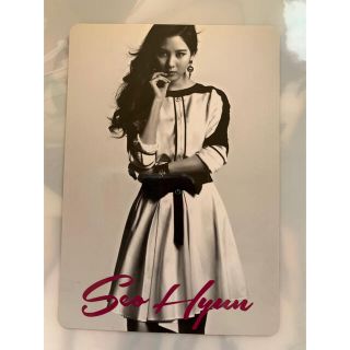 少女時代 ソヒョン Seohyun ポラロイド ポストカード 生写真 セット