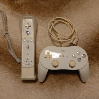 ウィー(Wii)のクラシックコントローラPRO＋Wiiリモコン＋モーションプラス セット！ジャンク(その他)