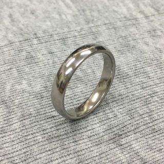 STAINLESS STEEL 4mm甲丸リング 鏡面仕上げ(リング(指輪))