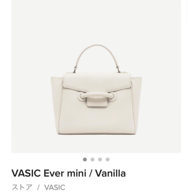 VASIC Ever mini Vanilla ヴァジック　エバー　ミニ　バニラ レディースのバッグ(ショルダーバッグ)の商品写真