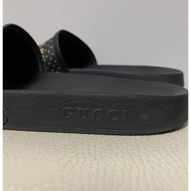 Gucci(グッチ)のGUCCI×SEGA GUCCY ロゴ シャワーサンダル メンズの靴/シューズ(サンダル)の商品写真