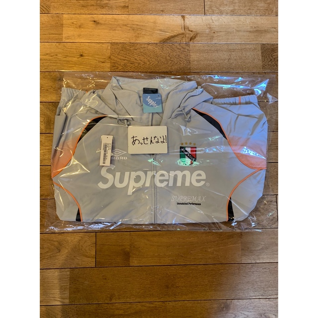 ナイロンジャケットSupreme Umbro Track Jacket Grey XL