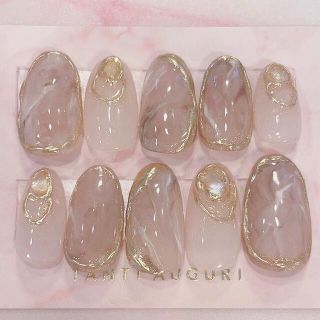 ミラーネイル✧︎ ニュアンスネイル✧︎ ジェルネイルチップ