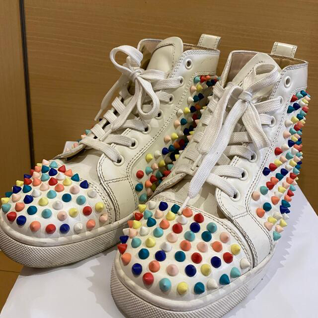 Christian Louboutin マルチカラー ハイカット スニーカー