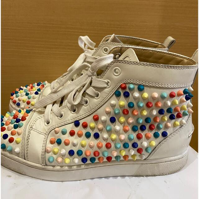 Christian Louboutin マルチカラー ハイカット スニーカー