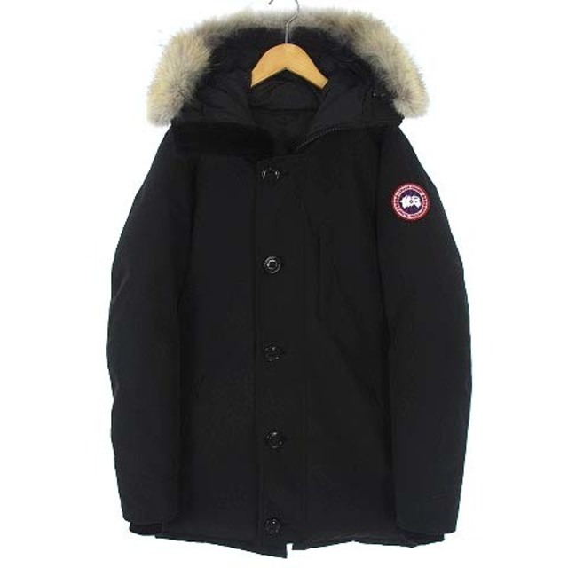 CANADA GOOSE(カナダグース)のカナダグース 21AW ジャスパーパーカ ダウンジャケット コヨーテファー 黒M メンズのジャケット/アウター(ダウンジャケット)の商品写真