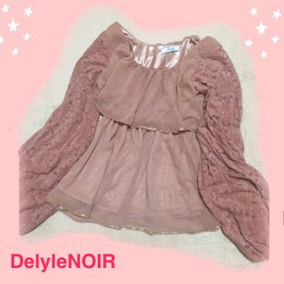 デイライルノアール(Delyle NOIR)のDelyleNOIRレーストップス(チュニック)