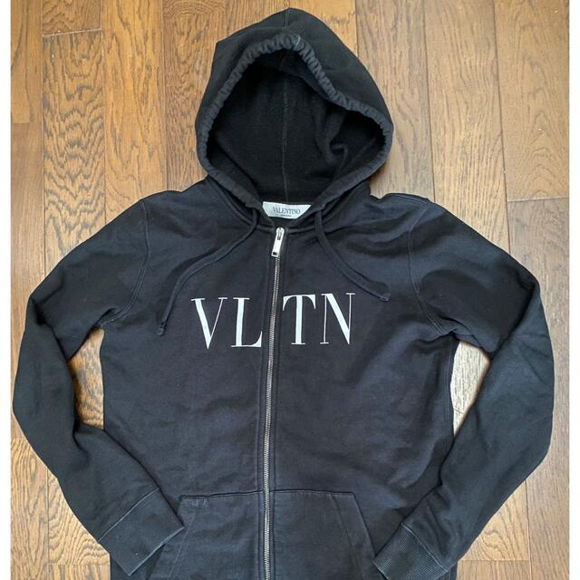 VALENTINO VLTN ロゴ パーカー S