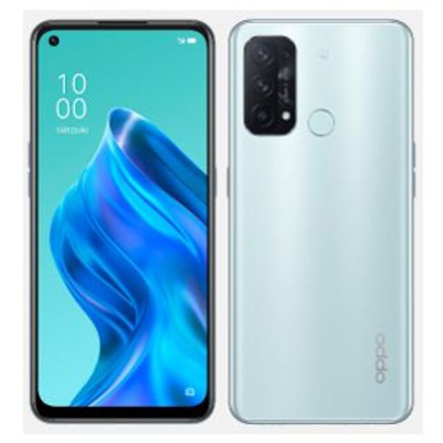 新品 OPPO Reno5 A アイスブルー 量販店版スマホ/家電/カメラ