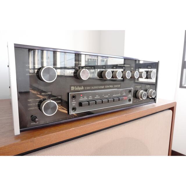 mcintosh c34v マッキントッシュ プリアンプ mcIntosh スマホ/家電/カメラのオーディオ機器(アンプ)の商品写真