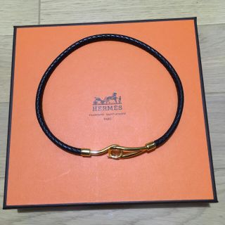 エルメス(Hermes)のエルメス レザーチョーカー(ネックレス)