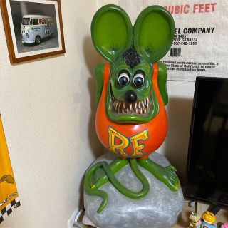 数量限定/希少商品】RATFINK ラットフィンク 超巨大フィギュア！店頭用