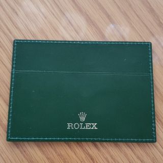 ロレックス(ROLEX)の横型　ROLEX　ロレックス　カードカバー　カードケース　保証書ケース　非売品(その他)