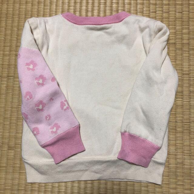 GAP(ギャップ)のGAP for girls🌸裏フリースニット キッズ/ベビー/マタニティのキッズ服女の子用(90cm~)(ニット)の商品写真