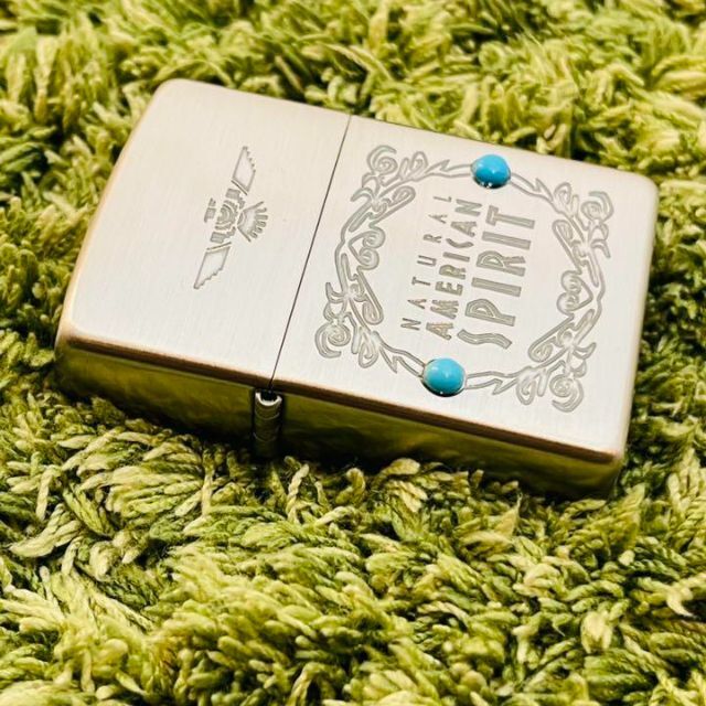 ZIPPO AMERICAN SPIRIT アメスピ ターコイズ 2004 1