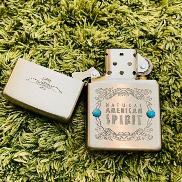 ZIPPO AMERICAN SPIRIT アメスピ ターコイズ 2004 5