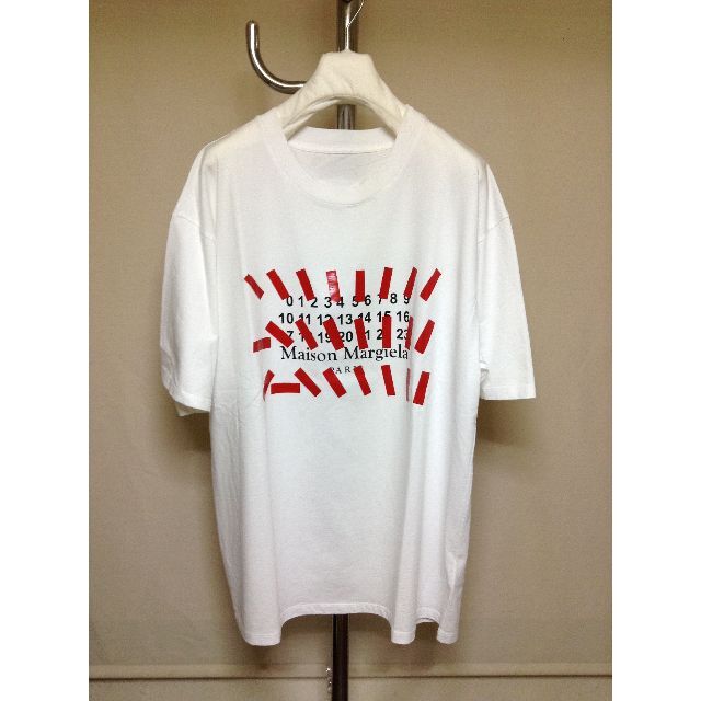 Maison Martin Margiela(マルタンマルジェラ)の新品 21ss 48 マルジェラ テープロゴ Tシャツ 2314 メンズのトップス(Tシャツ/カットソー(半袖/袖なし))の商品写真