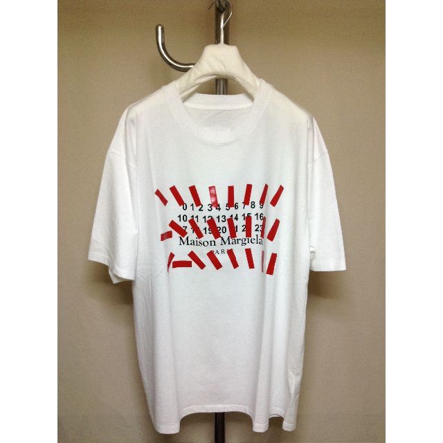 Maison Martin Margiela(マルタンマルジェラ)の新品 21ss 50 マルジェラ テープロゴ Tシャツ 2315 メンズのトップス(Tシャツ/カットソー(半袖/袖なし))の商品写真