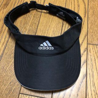 アディダス(adidas)のnii様専用   adidas サンバイザー　黒(その他)