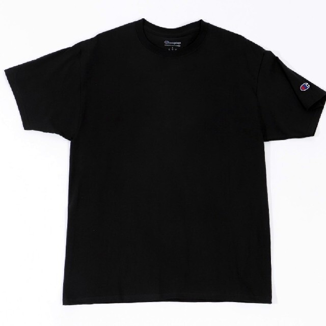 Champion(チャンピオン)の新品未使用 チャンピオン 無地 クルーネック Tシャツ 白 黒 ２枚セット XL メンズのトップス(Tシャツ/カットソー(半袖/袖なし))の商品写真