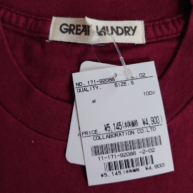 LAUNDRY(ランドリー)の【未使用】LAUNDRY　Tシャツ　Sサイズ レディースのトップス(Tシャツ(半袖/袖なし))の商品写真