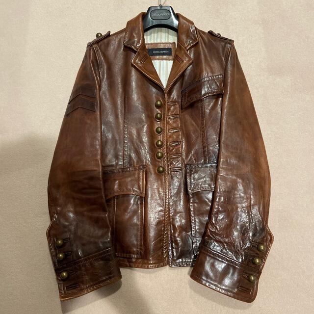 #dsquared #leather jacket