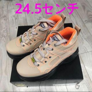 ヨースケ(YOSUKE)の24.5センチ　厚底　スニーカー(スニーカー)