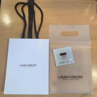 ローラメルシエ(laura mercier)のLAURA MERCIER  アイクリームサンプル、紙袋、ビニール袋　3点セット(アイケア/アイクリーム)